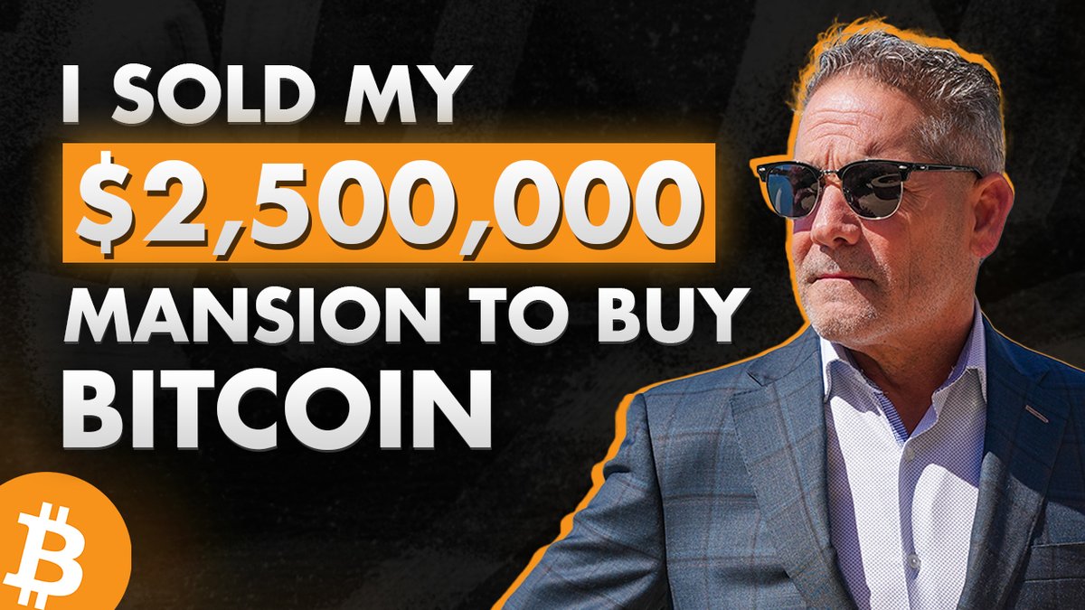 GaryCardone's tweet photo. I Sold My $2.5M Mansion for #Bitcoin 
 "ALL IN.."👇🏽
https://t.co/Itnelkah7u https://t.co/GBodwQtV4m