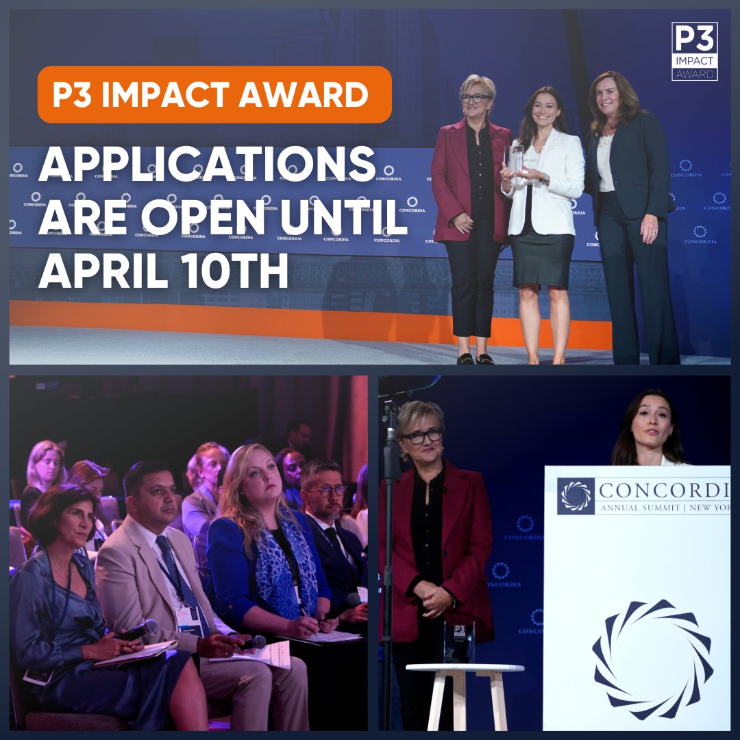 Exciting Update: P3 Impact Award Application Deadline Extended Until April 10th! 📢 ❇️ Apply Now: bit.ly/3UuiETv ❇️ To dive deeper into the transformative power of P3s and explore a decade of innovation and impact, review our 10-Year Report: bit.ly/3OjEm8M