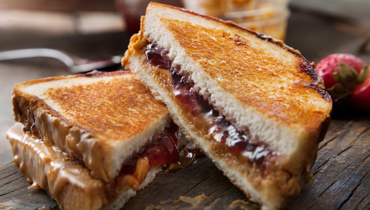 Indulge in the timeless combo of #PBJ today on National Peanut Butter & Jelly Day! First published in 1901, this classic duo has been a staple for generations, and its popularity keeps growing. Dive into delicious nostalgia! #PBandJDay #peanutbutterjelly #peanutbutterandjelly