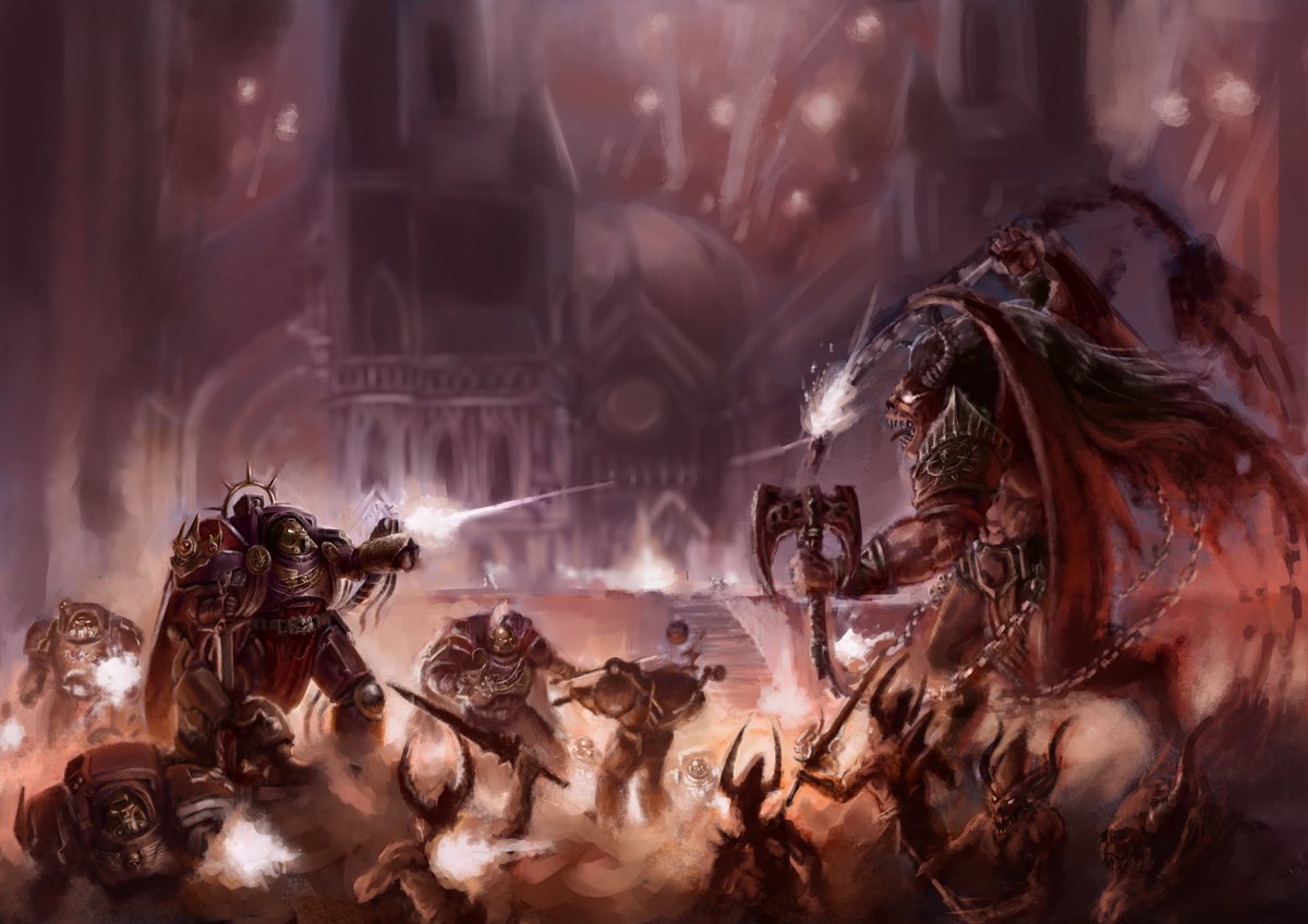 "Ametrine Guard"
#WarhammerArt