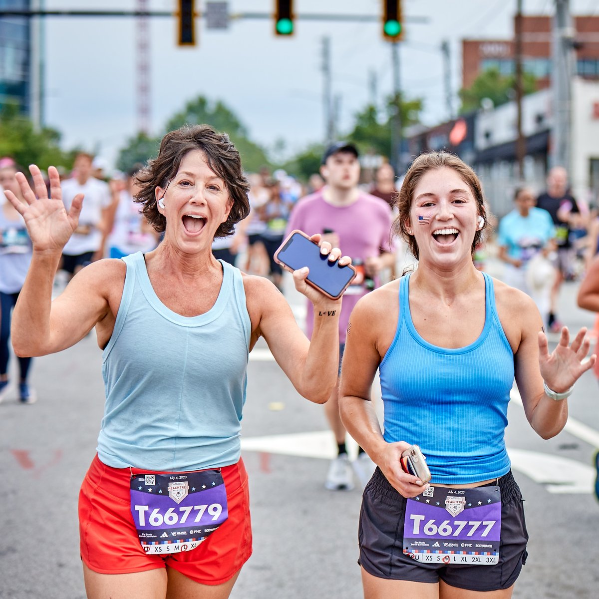 SPOTS ARE FILLING UP 🚨 There are only 500 spots left for the AJC Peachtree Road Race at the early bird price! One of those registrations has your name on it - register now at ajc.com/peachtree before prices increase! We can't wait to party with you this Fourth of July 🎉