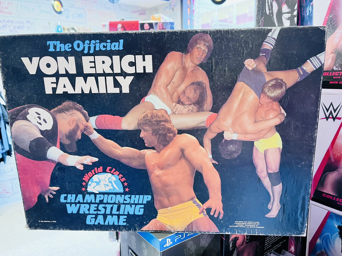 You NEVER know what you are going to find at The Wrestling Collector! This just went out this morning for sale. Located right on Route 23 in the beginning of Sussex County, NJ! Open tonight until 6PM!