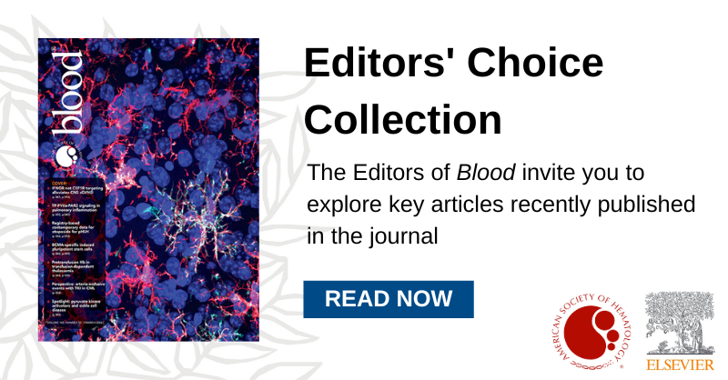 Explore the Editors’ Choice collection from @BloodJournal to discover valuable insights into some of the most challenging hematological disorders spkl.io/601240r24 @ASH_Hematology