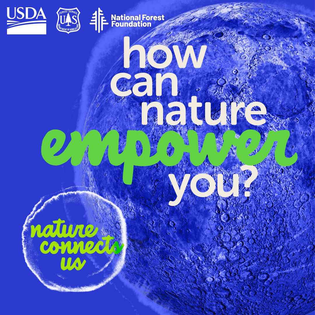 How can nature empower you? #NatureConnectsUs, we invite you to share your own story at natureconnectsus.org