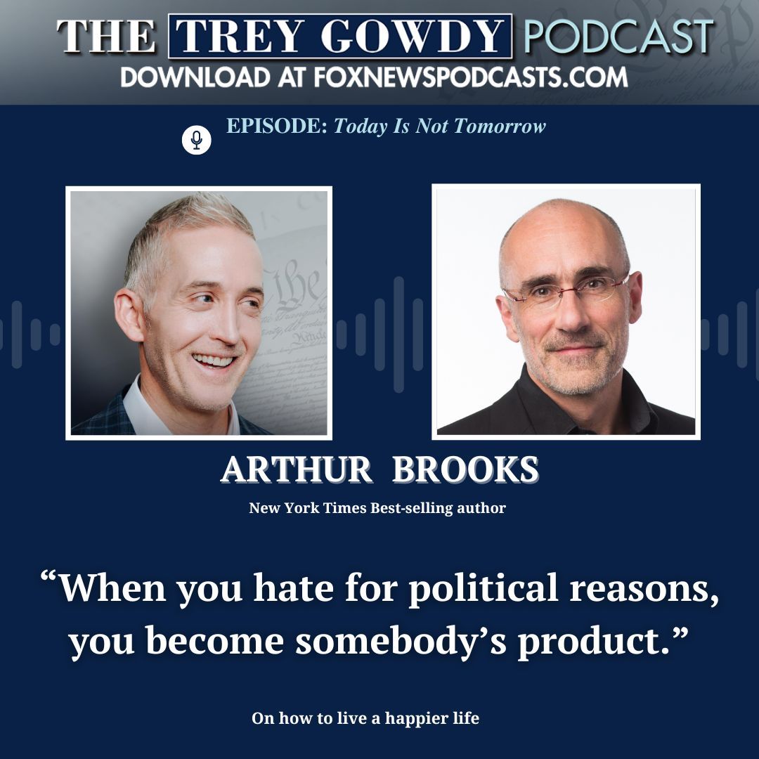 .@ArthurBrooks joins @Tgowdysc to dissect how people can begin their individual pursuits of happiness. buff.ly/43GRISm