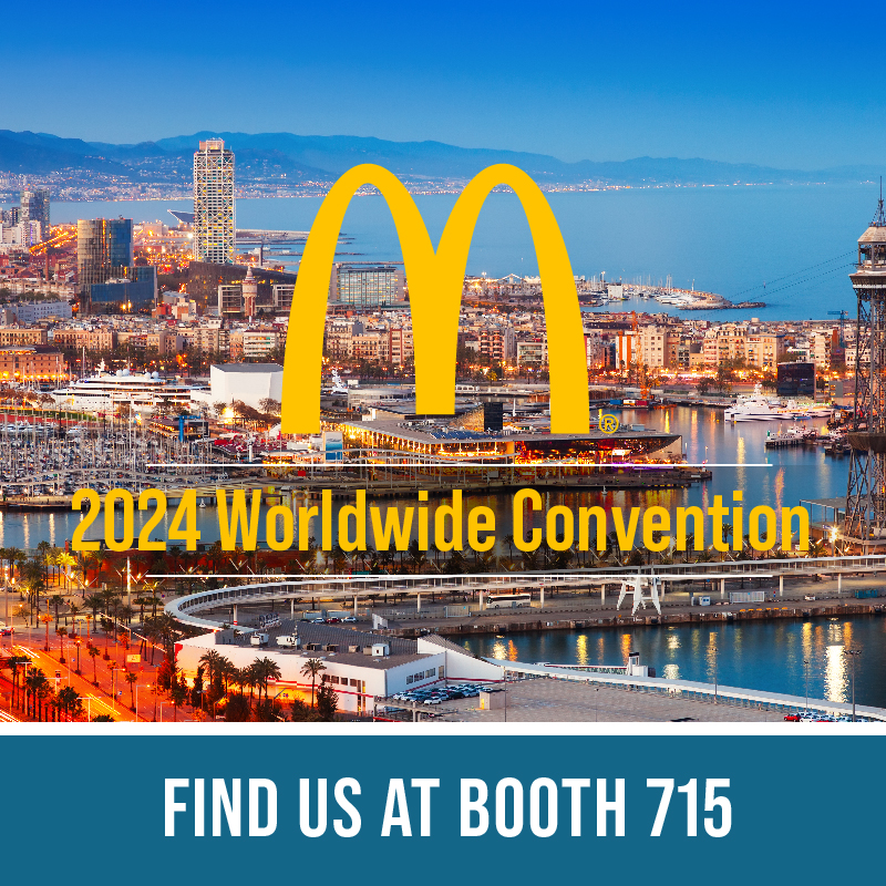 We’ll be at the 2024 McDonald’s Worldwide Convention in Barcelona! Visit us at booth 715 to discuss on how our automated solutions can help your McDonald’s restaurants. See you in Spain! #McDonaldsWorldwideConvention #Spain #restauranttechnologies #Barcelona #automatedsolutions