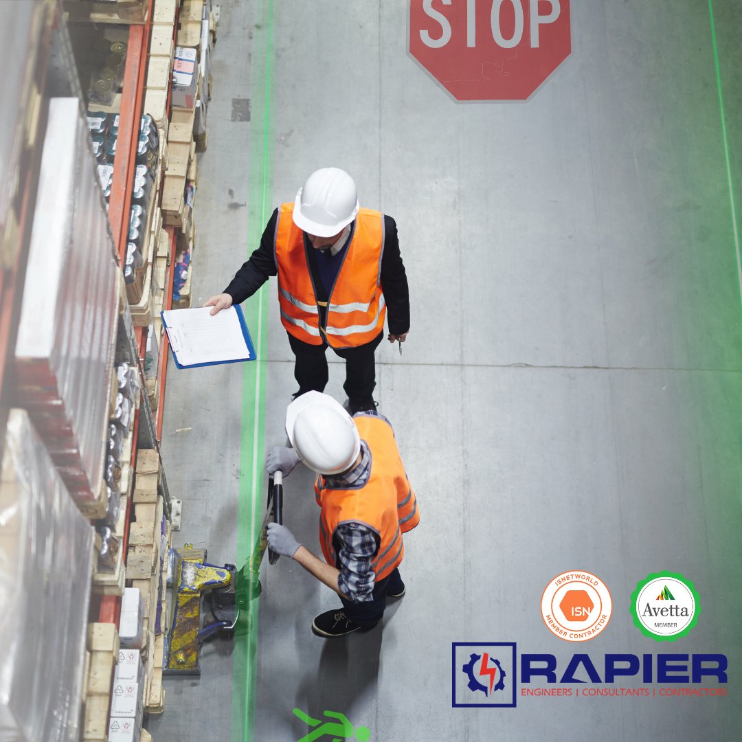 Virtual walkway projectors create reconfigurable walkways that adapt to your changing warehouse needs. Eliminate repainting and create bright, easy to see in low-light conditions that keeps workers safe! bit.ly/RAPIER-Home #Industrial