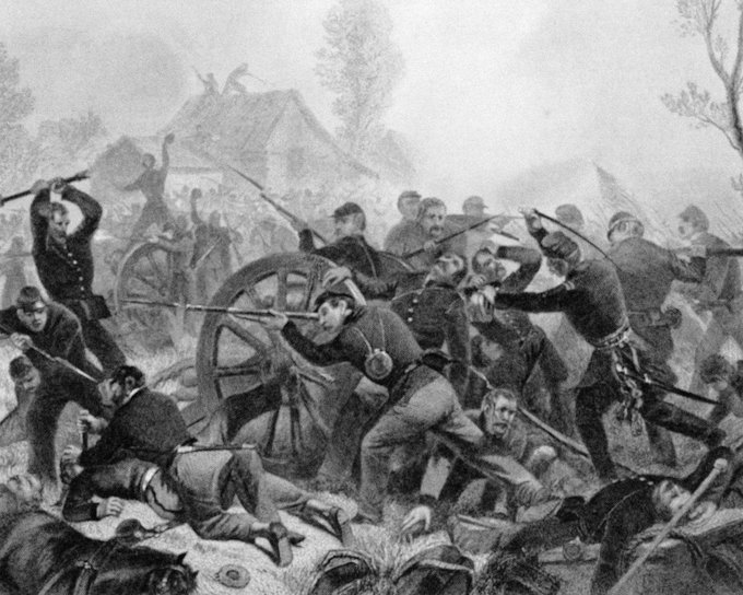 On this day in 1862, Union and Confederate armies clash in southwestern Tennessee at a place called Shiloh. Over the next two days, an unprecedented 23,000 casualties will be inflicted. The scale of the losses shock both sides, but even greater bloodbaths will follow.