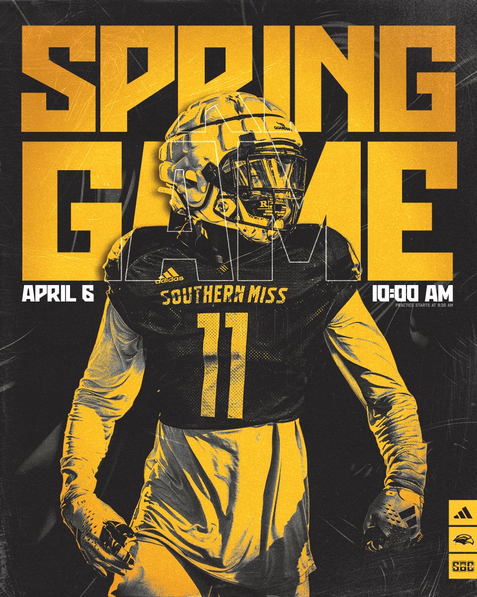 🗓️ 𝟮𝟬𝟮𝟰 𝗦𝗽𝗿𝗶𝗻𝗴 𝗚𝗮𝗺𝗲 The Spring Game will be this Saturday at The Rock. Gates will open at 9:30 a.m. #AIE | #SMTTT