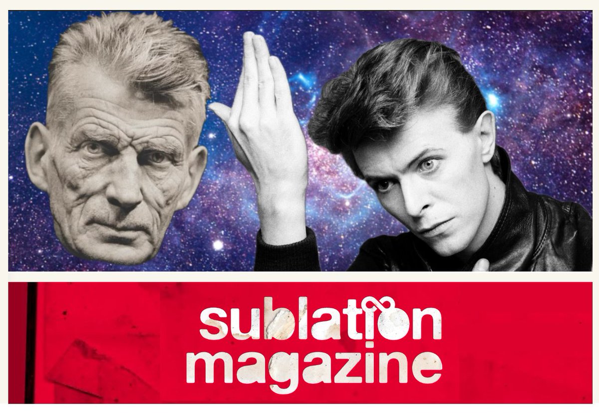 Beckett, Bowie, and Being Other

by Rodney Sharkey

sublationmedia.com/beckett-bowie-…
Bowie, Beckett and Being: The Art of Alienation
<a href="/BloomsburyBooks/">Bloomsbury Books UK</a>
