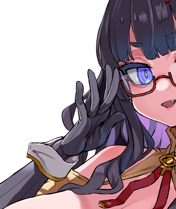 オリジナルキャラを描くとついつい眉毛が太くなってしまう 