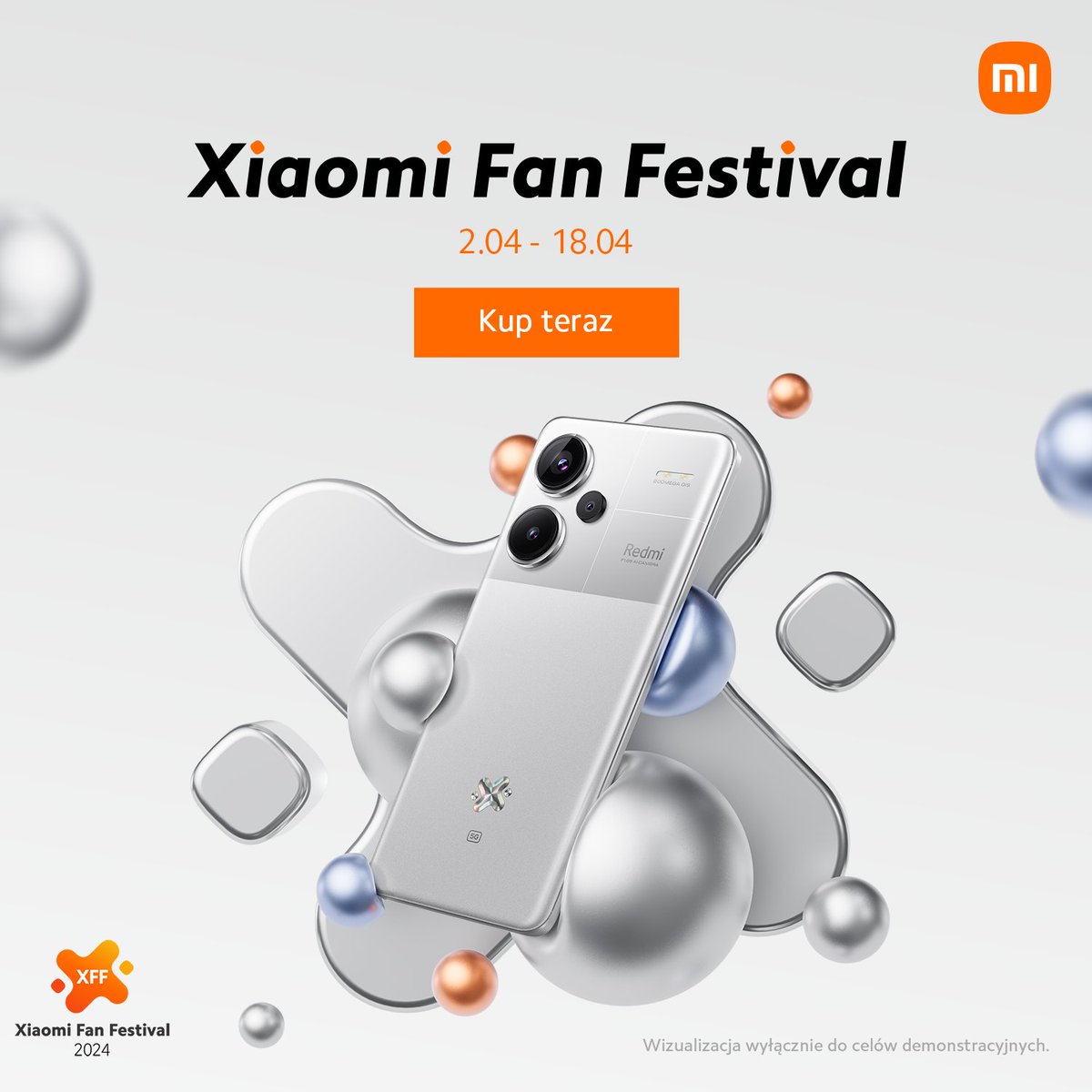 Złap limitowaną wersję #RedmiNote13ProPlus5G, dostępną wyłącznie w specjalnej edycji #XiaomiFanFestival! ➡️ Zamów już teraz w przedsprzedaży i odkryj moc mitycznego srebra napędzanego przez system #XiaomiHyperOs! ⚡ bit.ly/mi-com-Redmi-N… bit.ly/mi-home-RedmiN…