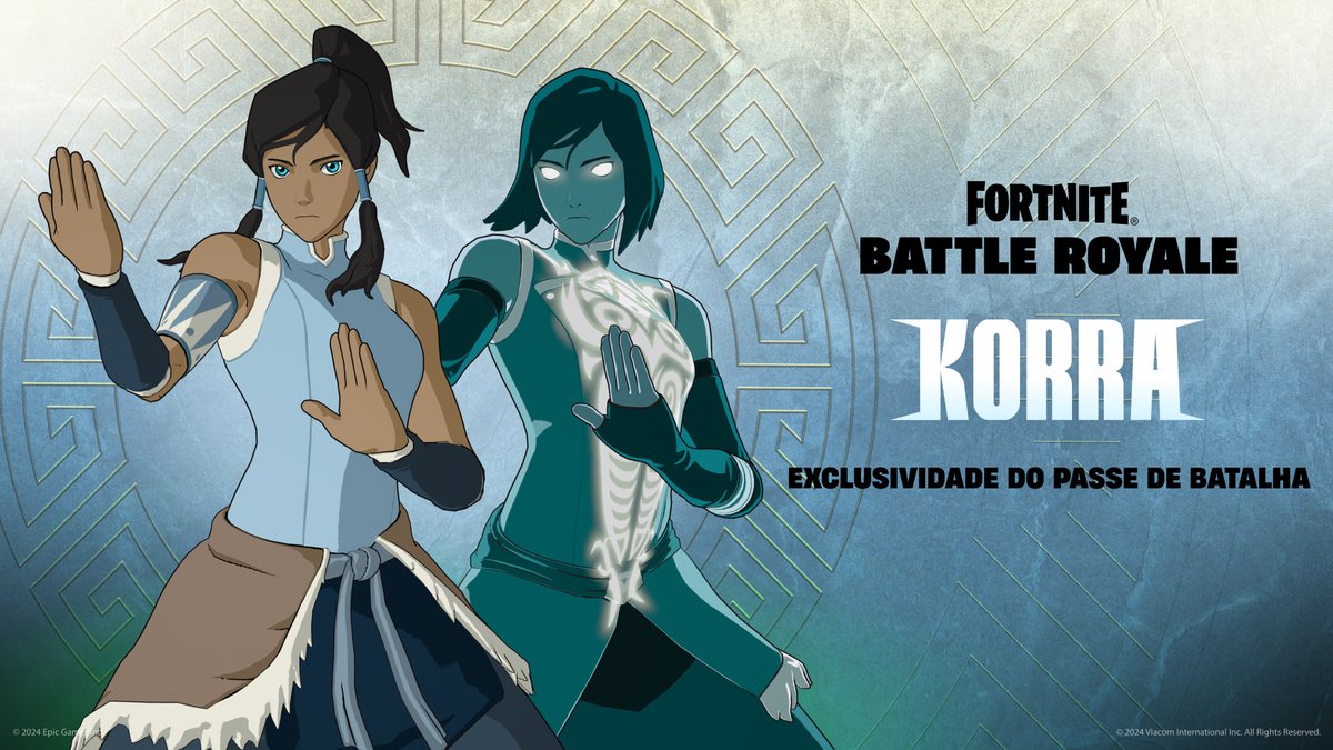 Desperte suas habilidades de dobra de água.

Donos do Passe de Batalha, completem as tarefas para desbloquear a Korra agora!