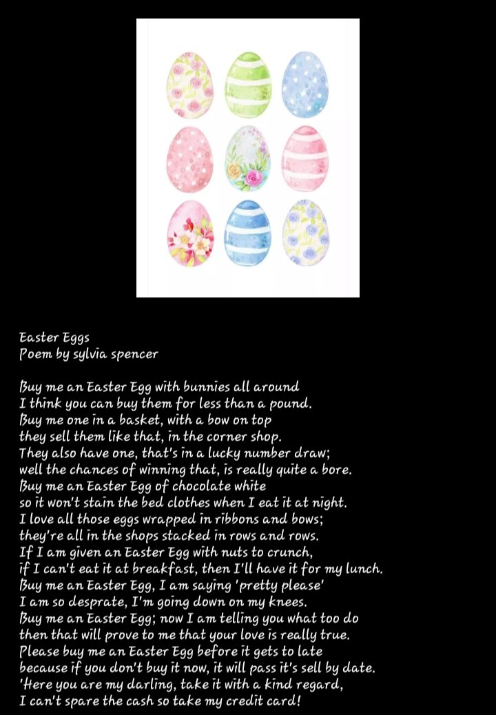 Easter Egg

#FairyTaleTuesday #fairytale #FairyTaleflash #mystique #spiritique #SpiritualCommunity #mindfulness #spiritual #spirituality #mystical #mystic #mysticism #poet #poets #poetry #Folktale #Folktales #folklore #Easter #EasterSunday #EasterSeason #Ostara #EasterOstara