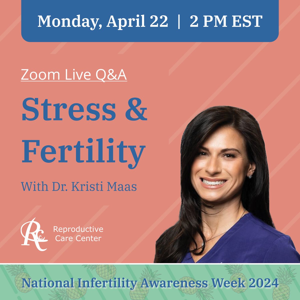 Reproductive Care Center (@reprocarecenter) on Twitter photo 📆 Celebrate #NIAW2024 with #RCC📆
Join our amazing fertility experts for numerous educational events!
🧡 Video premiering: youtube.com/@ReproductiveC…
🧡 RSVP to Dr. Maas' event: bostonivf.zoom.us/webinar/regist…
✉️ RSVP to all events: bostonivf.com/our-practice/b…
<a href="/resolveorg/">resolveorg</a> @bostonivf 📆 Celebrate #NIAW2024 with #RCC📆
Join our amazing fertility experts for numerous educational events!
🧡 Video premiering: youtube.com/@ReproductiveC…
🧡 RSVP to Dr. Maas' event: bostonivf.zoom.us/webinar/regist…
✉️ RSVP to all events: bostonivf.com/our-practice/b…
<a href="/resolveorg/">resolveorg</a> @bostonivf
