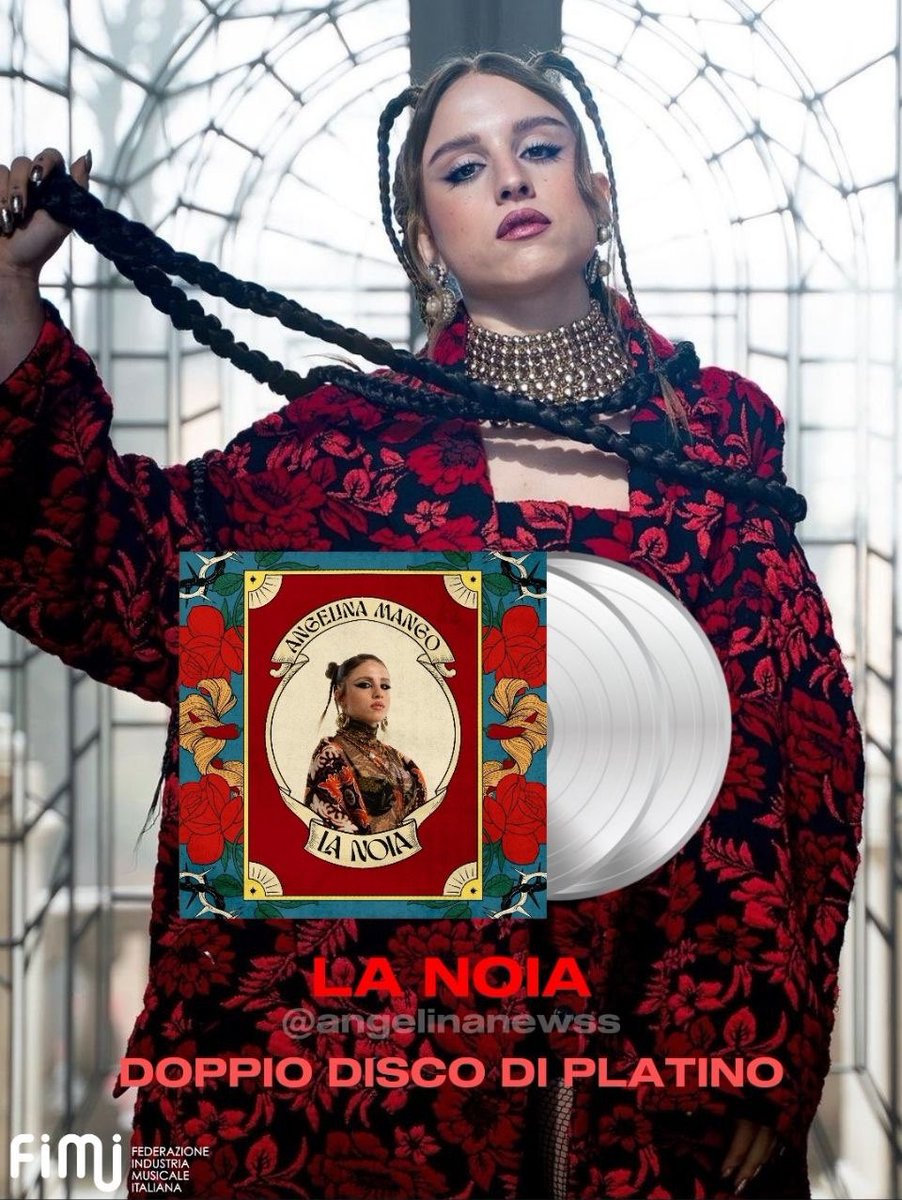 “La noia” é ufficialmente certificata DOPPIO DISCO DI PLATINO per aver superato le 200.000 copie vendute! 💿

<a href="/FIMI_IT/">FIMI</a>