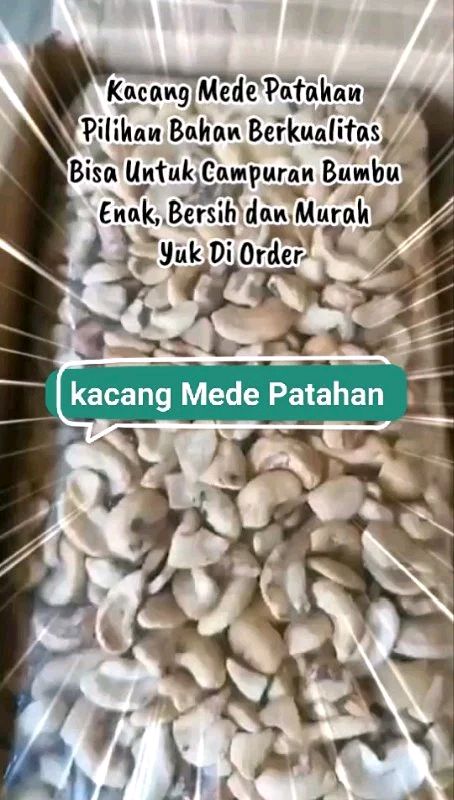 ardichubbydut's tweet photo. Kacang Mede Patahan Berkualitas 
Ayo, lihat videoku di Shopee Video!  https://t.co/OXjdQfzegD https://t.co/zkAiB90K2G