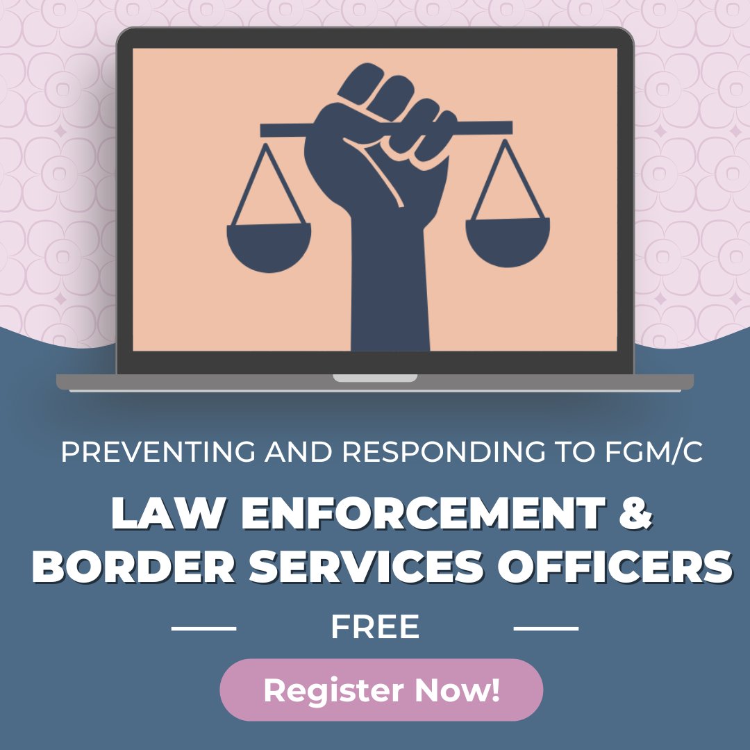 Guidelines for Law Enforcement & Border Services Officers: Preventing and Responding to FGM/C This module is for professionals who are in a unique position to protect girls &women from female genital mutilation/cutting (FGM/C) endfgm.ca/fgmc-training-… #endFGM #lawenforcement