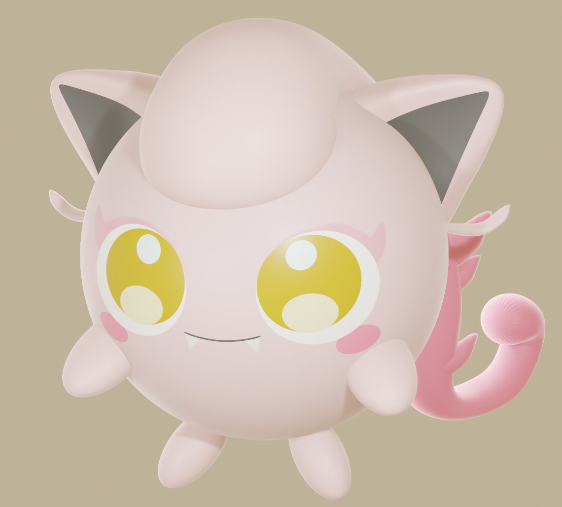 サケブシッポできました！

＃サケブシッポ ＃blender