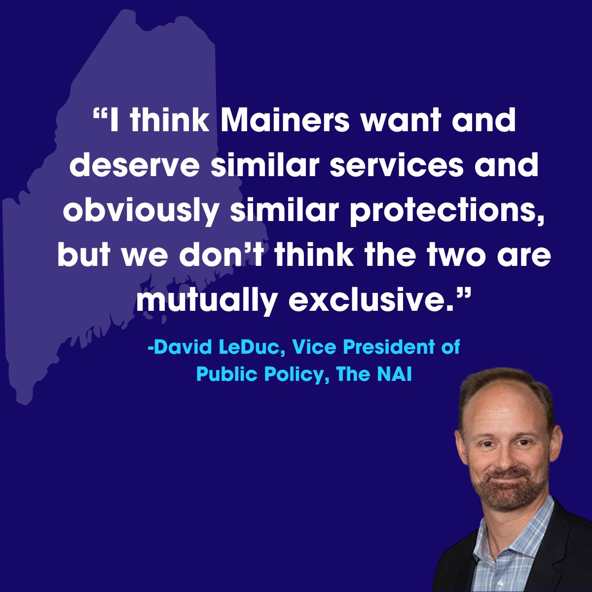 In a new piece by @Billy_Kobin for @bangordailynews, the NAI's @DavidPLeDuc notes the importance of balancing consumer protections while still creating an environment where tailored advertising benefits both companies and consumers. Read the full piece: bangordailynews.com/2024/03/26/pol…