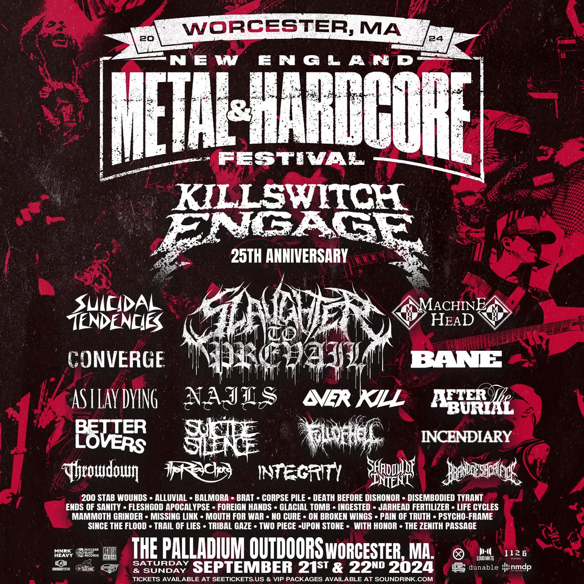 200 STAB WOUNDS will be performing at this years New England Metal & Hardcore Fest. @NEMHFOfficial