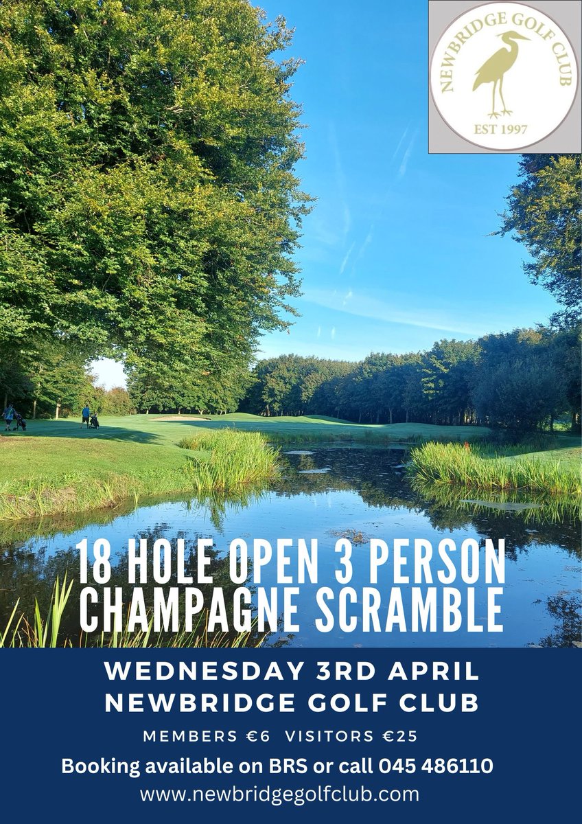 Newbridge Golf Club (@NewbridgeGC) on Twitter photo 2024-04-02 14:10:27