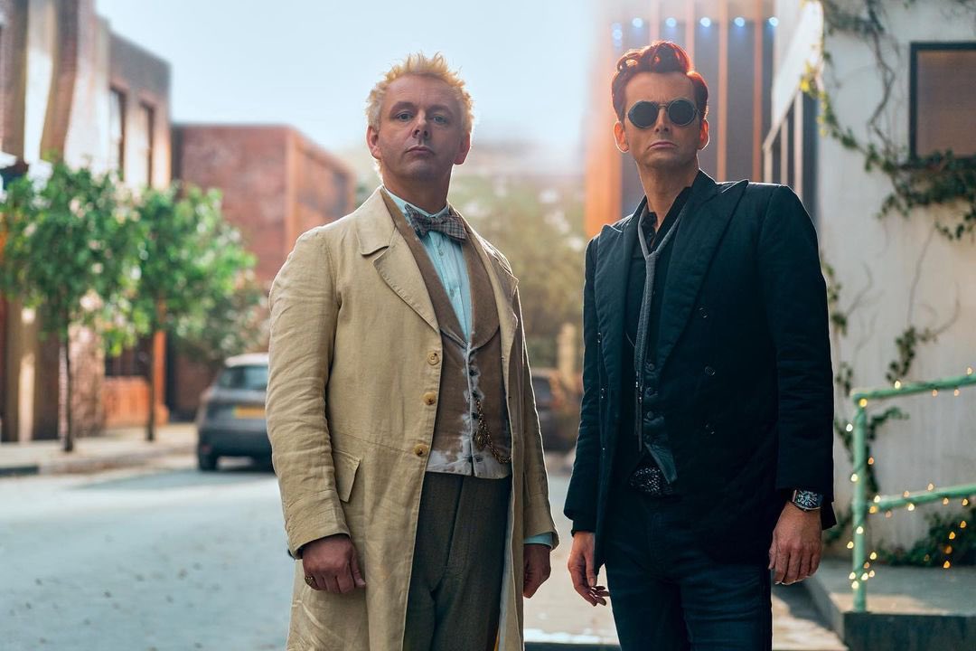 I think I get it now when Neil said the first picture David and Michael took together dressed as Crowley and Azi wasn’t them yet. I get it now. Like if you look at two different promos side by side
