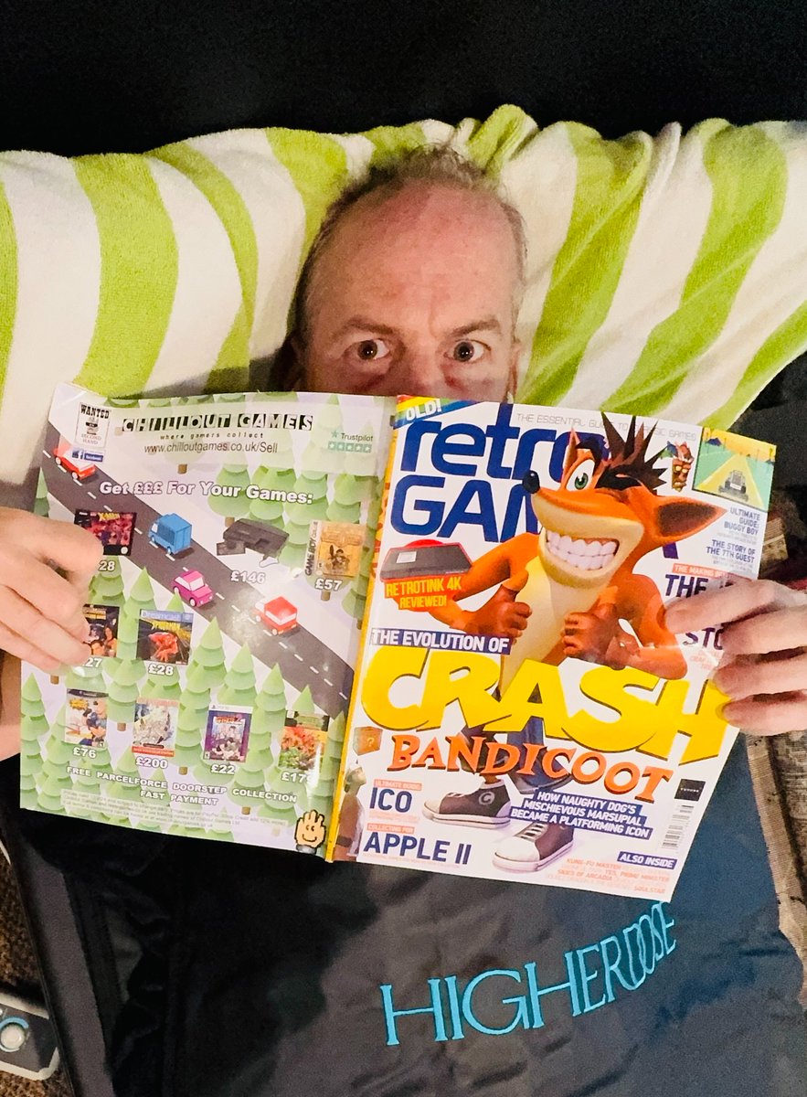 Exercise done? Let's talk toxins. Our body hates them. You've got to get them out. Sweat them out in a @HigherDose sauna blanket while reading interviews of me in @RetroGamer_Mag ! Guaranteed to leach toxins twice as fast* #gamedev #gamedevelopment (* - not guaranteed)