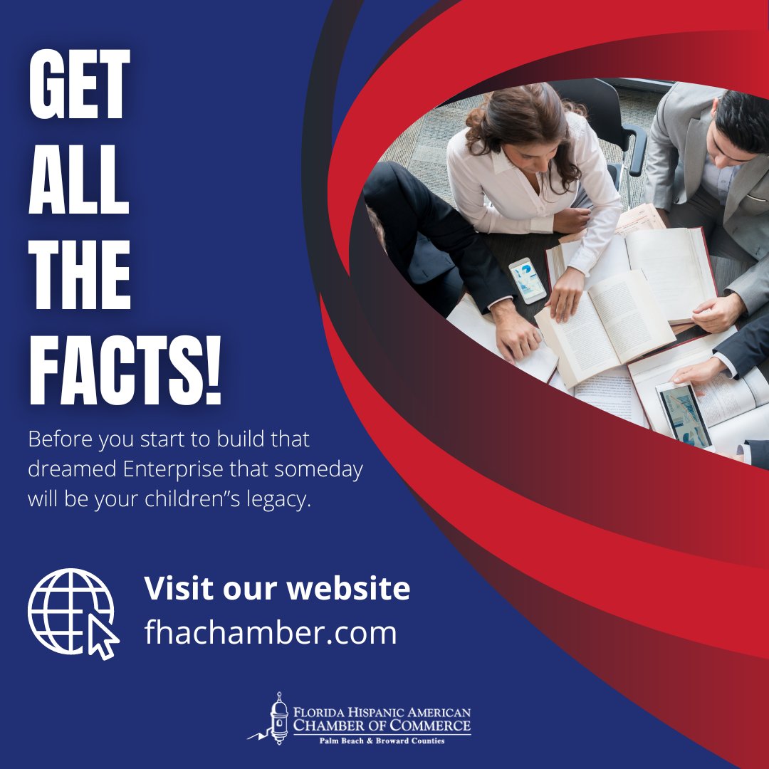 💼 Ready to Start Your Own Business? 💼Before diving in, it's essential to get all the facts straight! 

Learn more 🌐 fhachamber.com

#FHACC #FHAChamber #HispanicChamber #HispanosUnidos #Latinos #comunidadhispana #Entrepreneurship #BusinessStartUp #KnowledgeIsPower