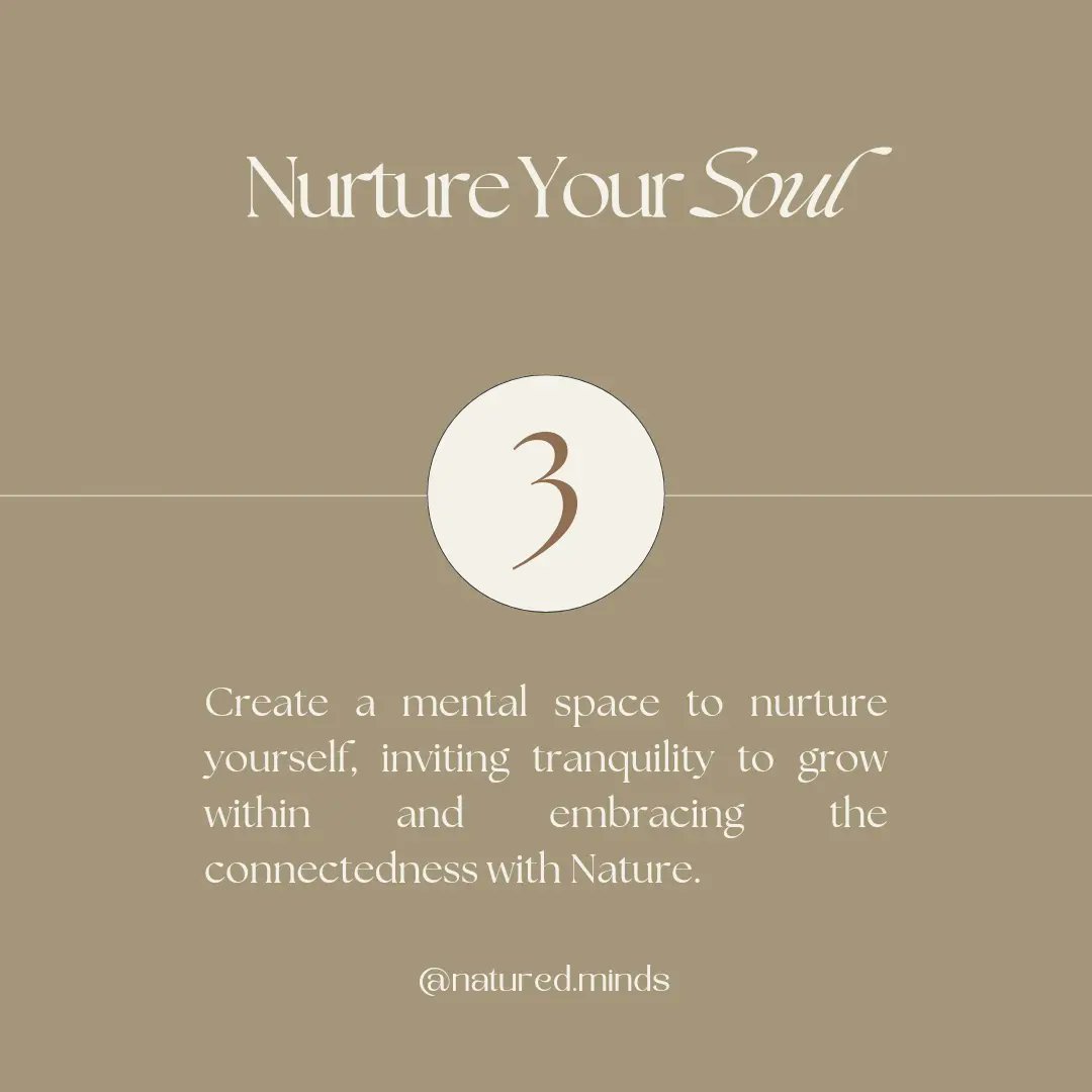 3️⃣ Nurture Your Soul: Create a mental space to nurture yourself, inviting tranquility to grow within and embracing the connectedness with Nature.

How do these steps make you feel?

Share your journey with us 🌿🌊

Inspiration: @earthrise.studio