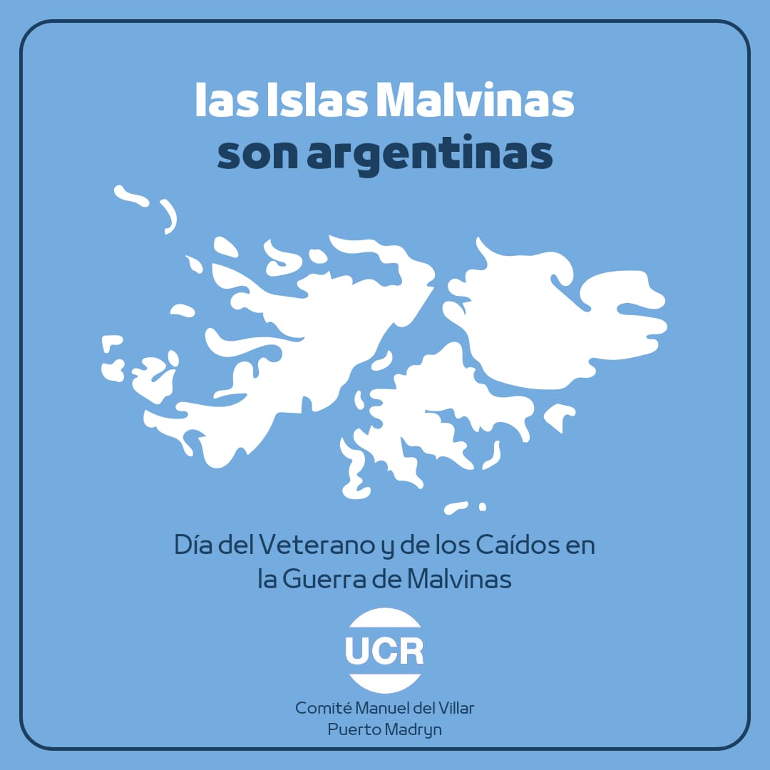 GLORIA Y HONOR A NUESTROS HÉROES DE MALVINAS 🇦🇷 Recordamos y homenajeamos a nuestros héroes y reafirmamos el compromiso con el reclamo irrenunciable de soberanía sobre Malvinas e Islas del Atlántico Sur. #MalvinasArgentinas #UCR