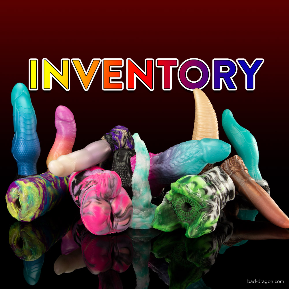 Looking for a new ready-made Fantasy toy? We have many available now in our Inventory section to choose from. From our April Fool's train to Hanzo the Oni, & a selection of our new & improved Fenrir. Stop by today and make your Fantasies real! #baddragon bad-dragon.com/shop/inventory…
