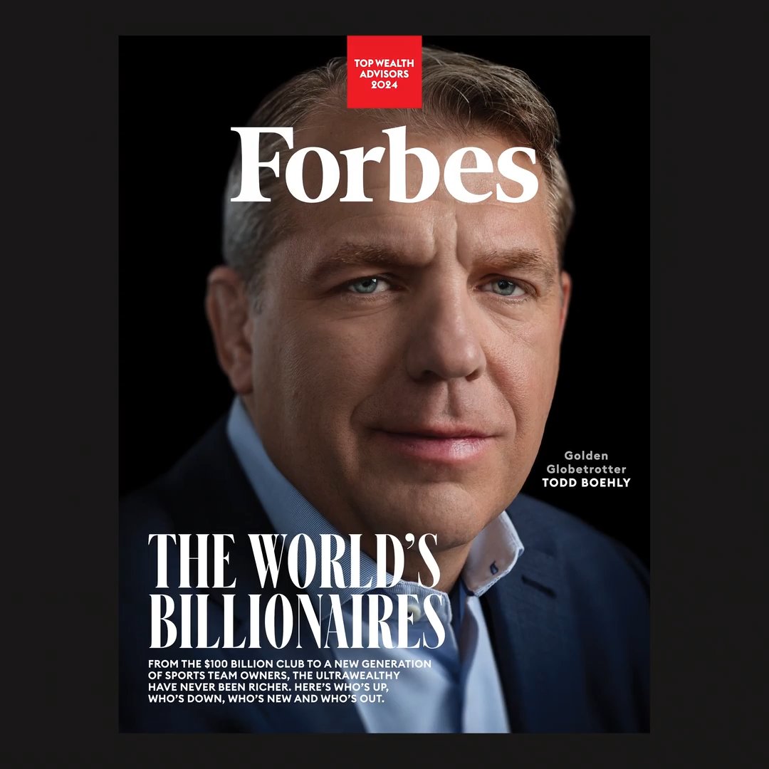 This month's cover story in @Forbes, with @WallStManeet: How Todd Boehly has turned a boring annuities business into the engine behind a multibillion-dollar sports and entertainment empire: forbes.com/sites/maneetah…