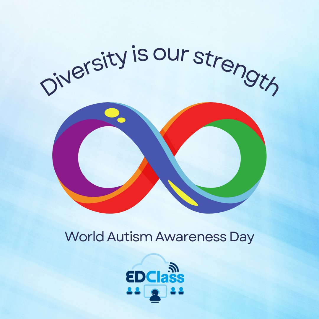 🧩 Today, we honour World Autism Awareness Day. Let's celebrate the diversity and unique talents of individuals on the autism spectrum. Together, let's unite in promoting acceptance, understanding, and inclusion, fostering an inclusive learning environment where every student can