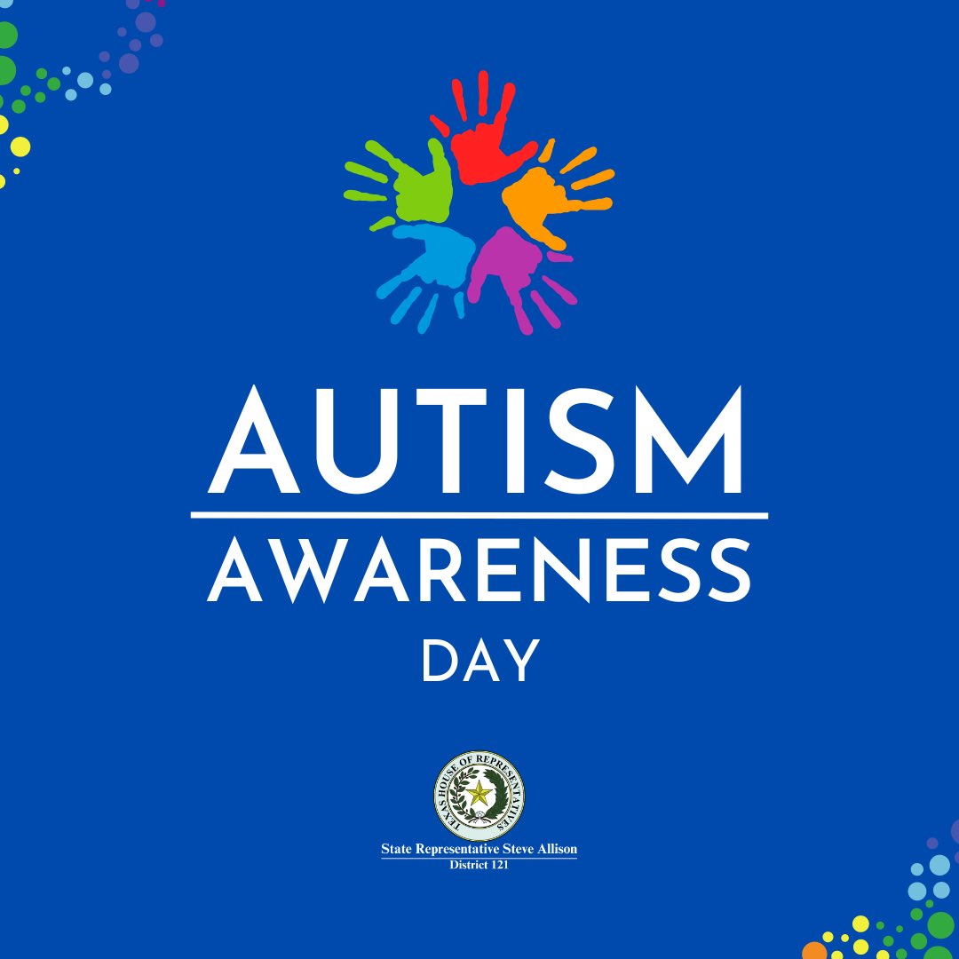 Today we celebrate and promote the awareness of autism as well as the acceptance of those with autism.