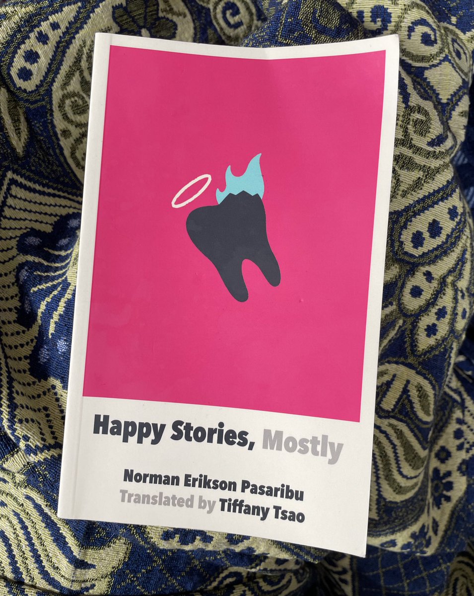 A near perfect short story collection that succeeds BECAUSE it defies the anglophone short story. Always the best idea to snag a @FeministPress book.