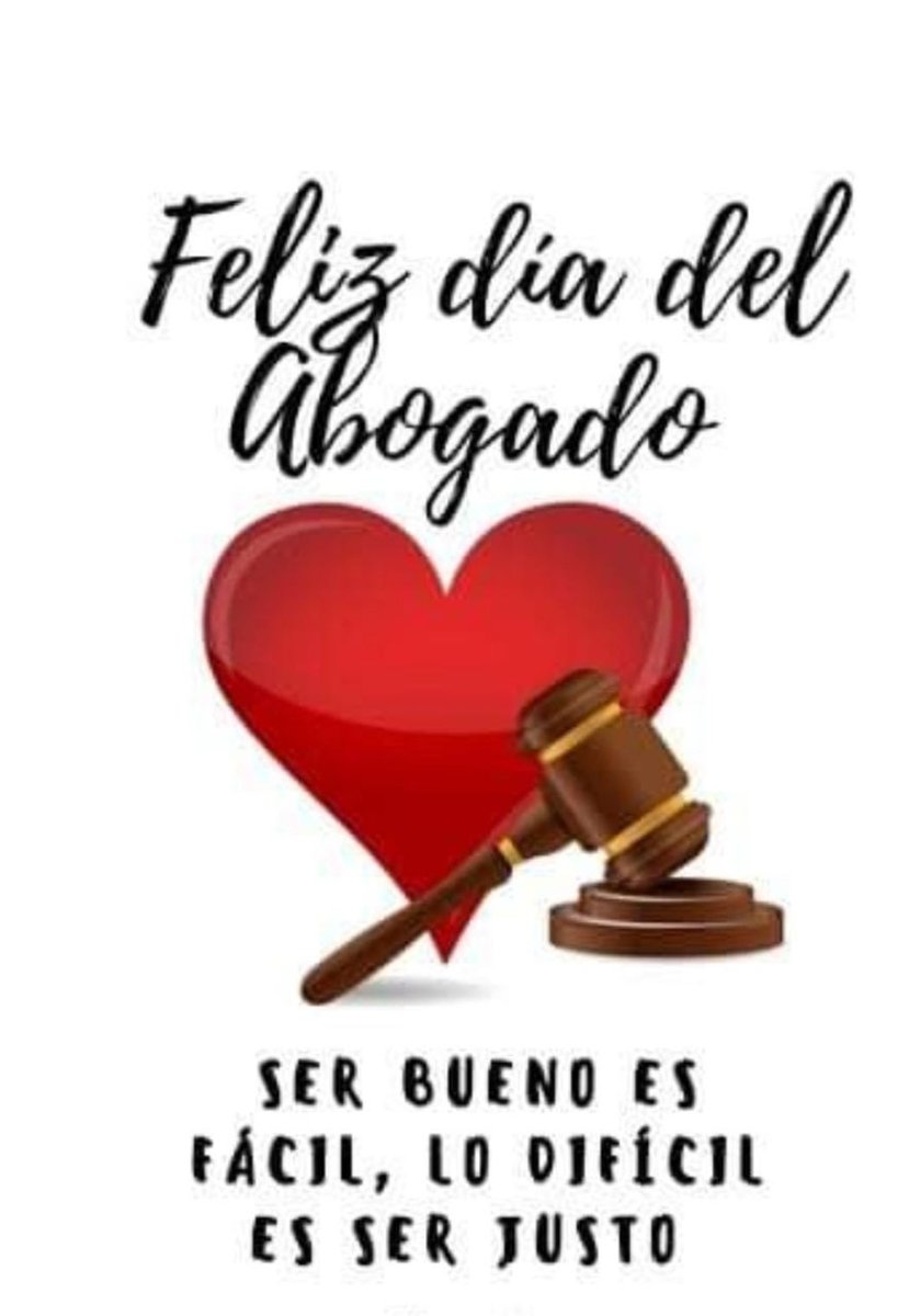 Para quienes ejercen la profesión con el propósito de alcanzar justicia en defensa de los derechos fundamentales !