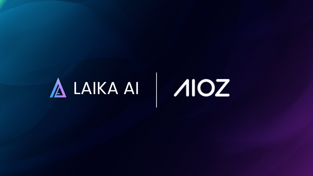 Laika AI X AIOZ We are excited to announce that Laika AI is utilizing AIOZ W3S for its DePIN web3 storage solution. @AIOZNetwork is a DePIN for Web3 AI, Storage and Streaming. Laika's commitment to innovation aligns perfectly with AIOZ's vision, and together, we are poised to…