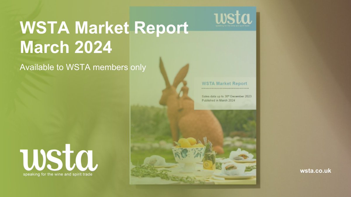 Our latest Market Report is out now! Available for WSTA Members only. Become a member today, please contact info@wsta.co.uk. #WSTA #MarketReport #WineAndSpirits resources.wsta.co.uk/publications/i…