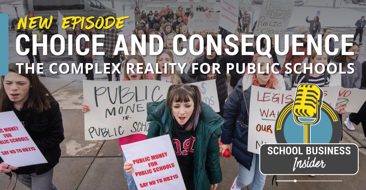 Tune in to @sbinsiderpod, where discussions on school choice and its implications for school business officials are explored. Hear about possible solutions surrounding school choice to ensure the best outcome for students & public schools! Listen here: podcasts.apple.com/us/podcast/sch…