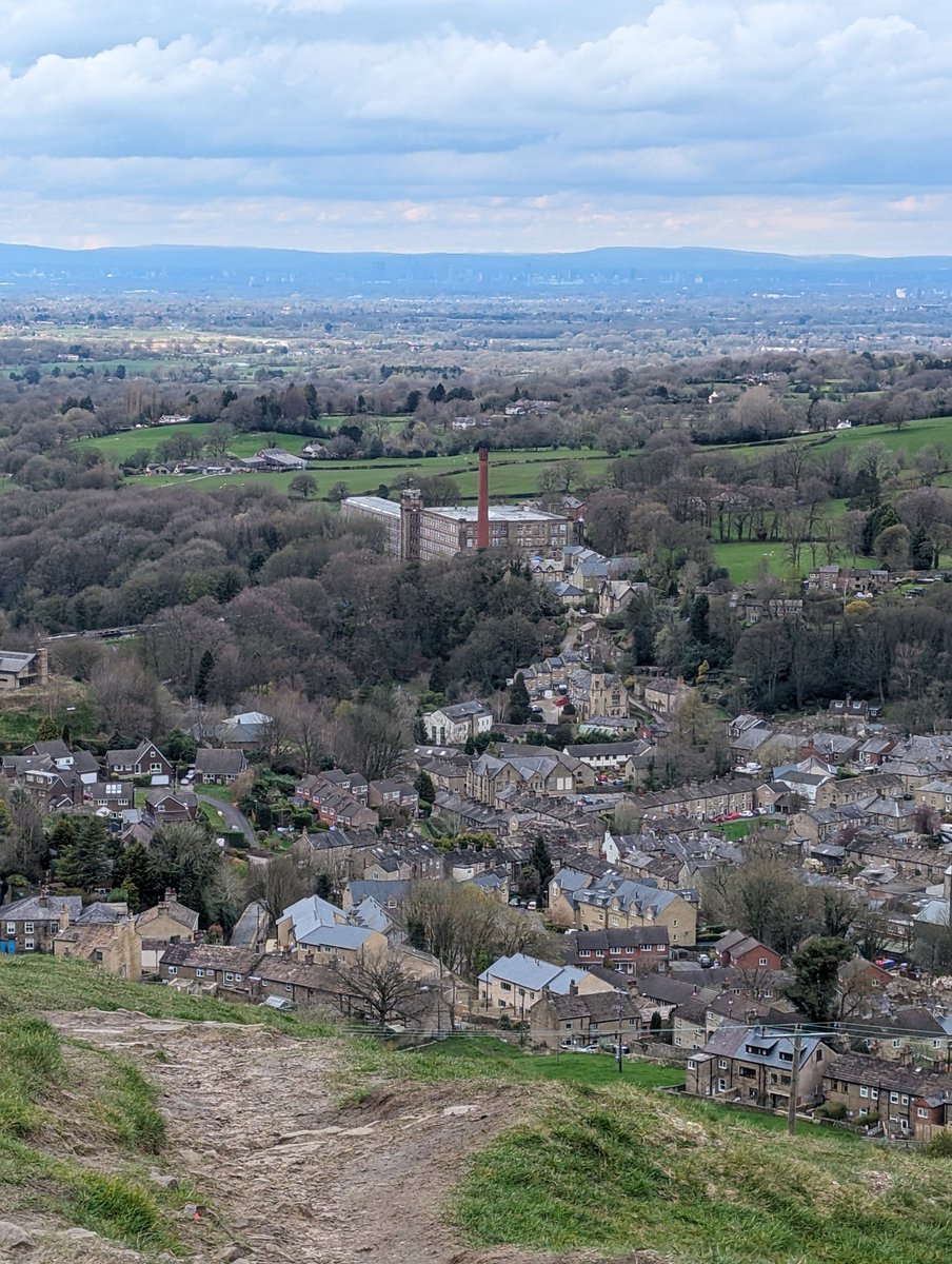 Looking NW into the north west.