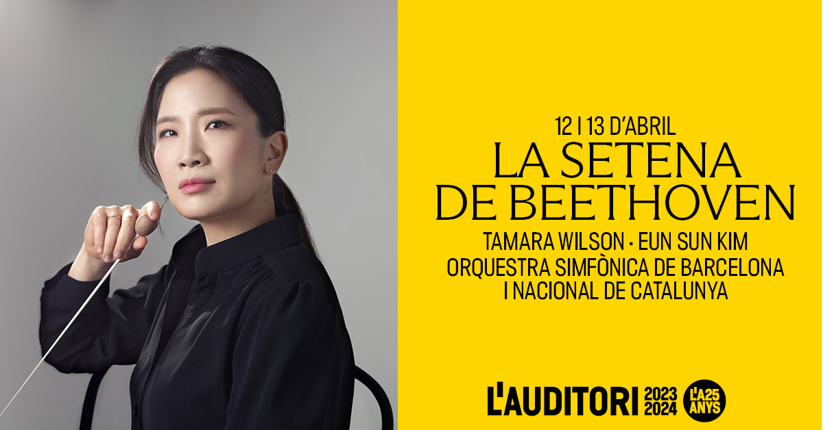 L'Auditori (@auditoribcn) on Twitter photo Eun Sun Kim dirigeix l’<a href="/OrquestraOBC/">Orquestra OBC</a> amb dues obres mestres radicalment diferents. L’òpera Erwartung d’Arnold Schönberg amb la soprano Tamara Wilson i la Setena simfonia de Beethoven.
12 i 13 d'abril: auditori.cat/ca/esdevenimen… Eun Sun Kim dirigeix l’<a href="/OrquestraOBC/">Orquestra OBC</a> amb dues obres mestres radicalment diferents. L’òpera Erwartung d’Arnold Schönberg amb la soprano Tamara Wilson i la Setena simfonia de Beethoven.
12 i 13 d'abril: auditori.cat/ca/esdevenimen…