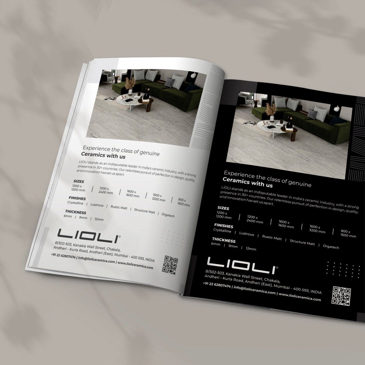 feelmarks's tweet image. Design where professionals in the sector can unleash their potential through a comprehensive program of activities.
.
.
#lioli_ceramica #design_language #InteriorDesign #PorcelainSlab #lioli #rajkot #morbi #ceramic #Cevisama #tiles #stationery_design #feelmarks