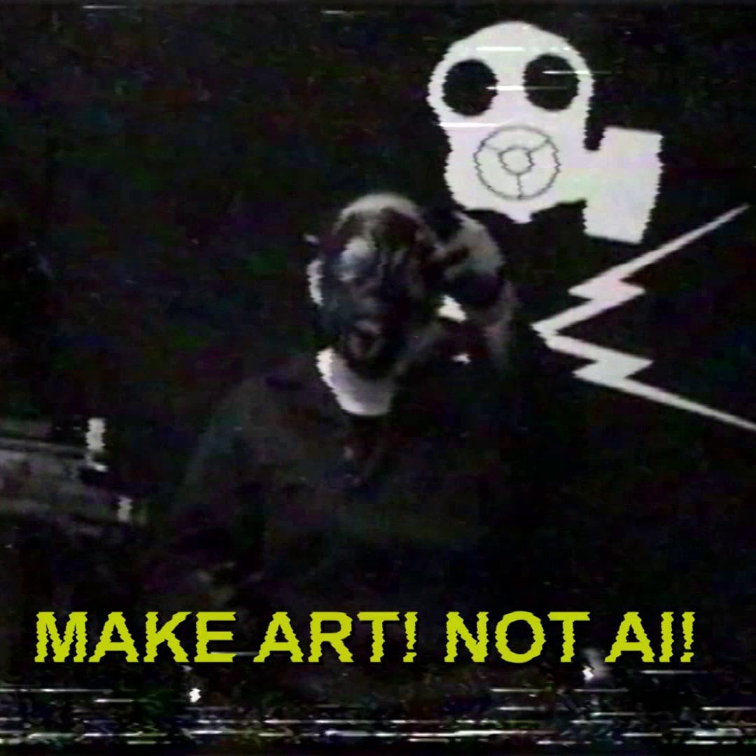 Dr. Midnight's message for 2024.
#noai #drmidnight #darksignals #WomenInHorror #indiehorror  #vintagehorror #diyfilmmaking #webseries #anthology #HorrorMovies #bmovies #piratetvstation #horrorhost #slasherfilms #lowbudgetfilmmaking #arthousehorror #weird #surrealhorror