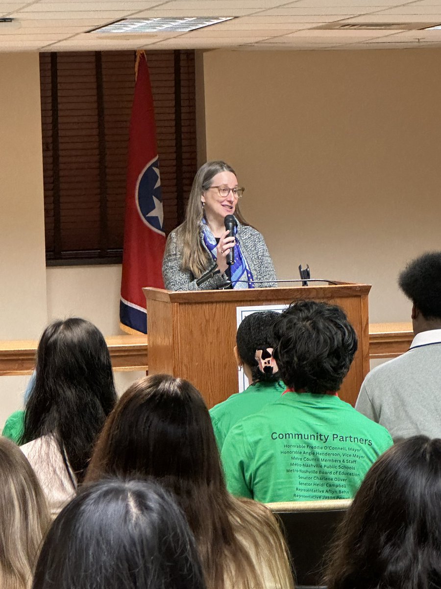 Youth in Government Day! Proud to have such a good turnout from <a href="/mcgavock_high/">McGavock High School</a>!
