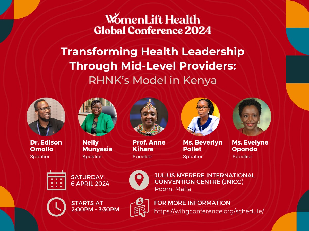 Hosted by @rhnkorg, this session emphasizes the critical importance of gender-transformative leadership in healthcare, advocating for the intentional cultivation of diverse leadership and gender-transformative policies to fortify the health system. With insights from Dr.…