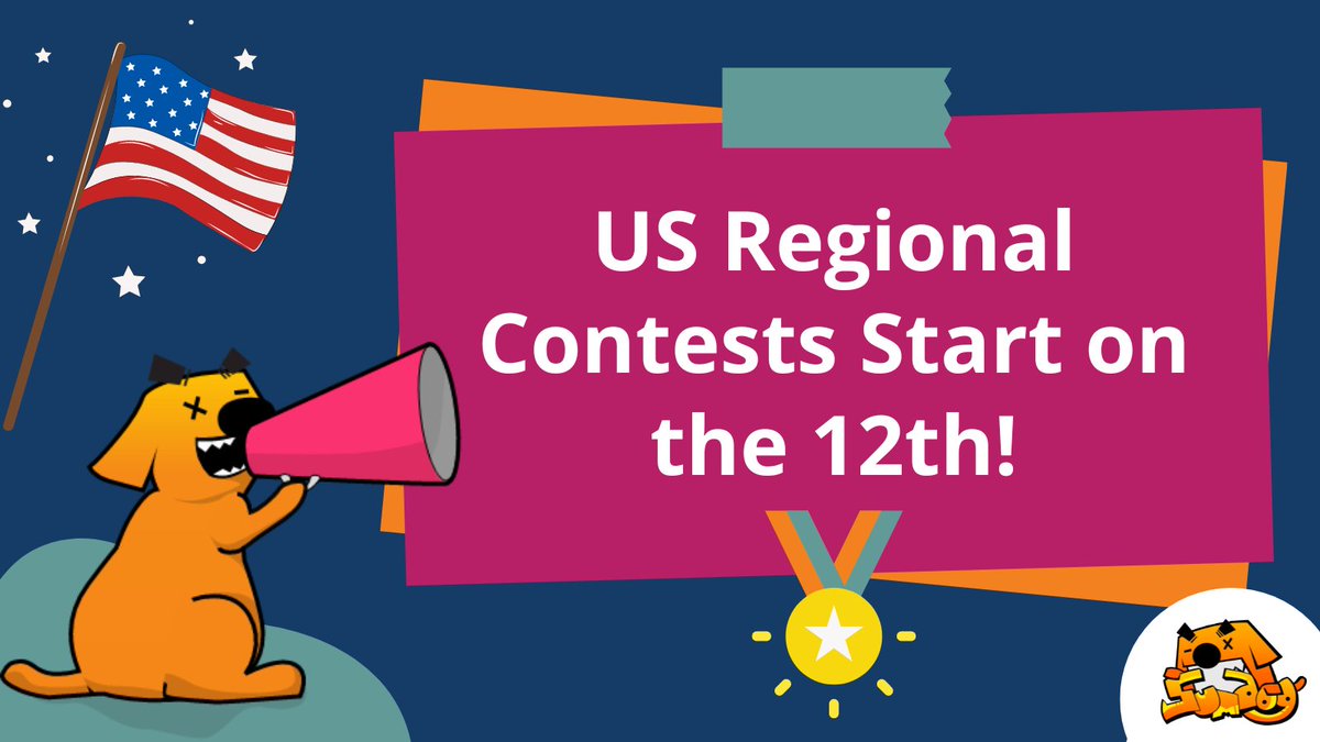 Get ready US schools! 🇺🇸🏫 Your next regional contests start next Friday! Will your students climb our leaderboard and become US regional Sumdog champs? 😀🏆 Lets find out! Enter your class here ➡️: bit.ly/4cJngMb #Sumdogcontest #MathContest #MakingMathFun #EdTech