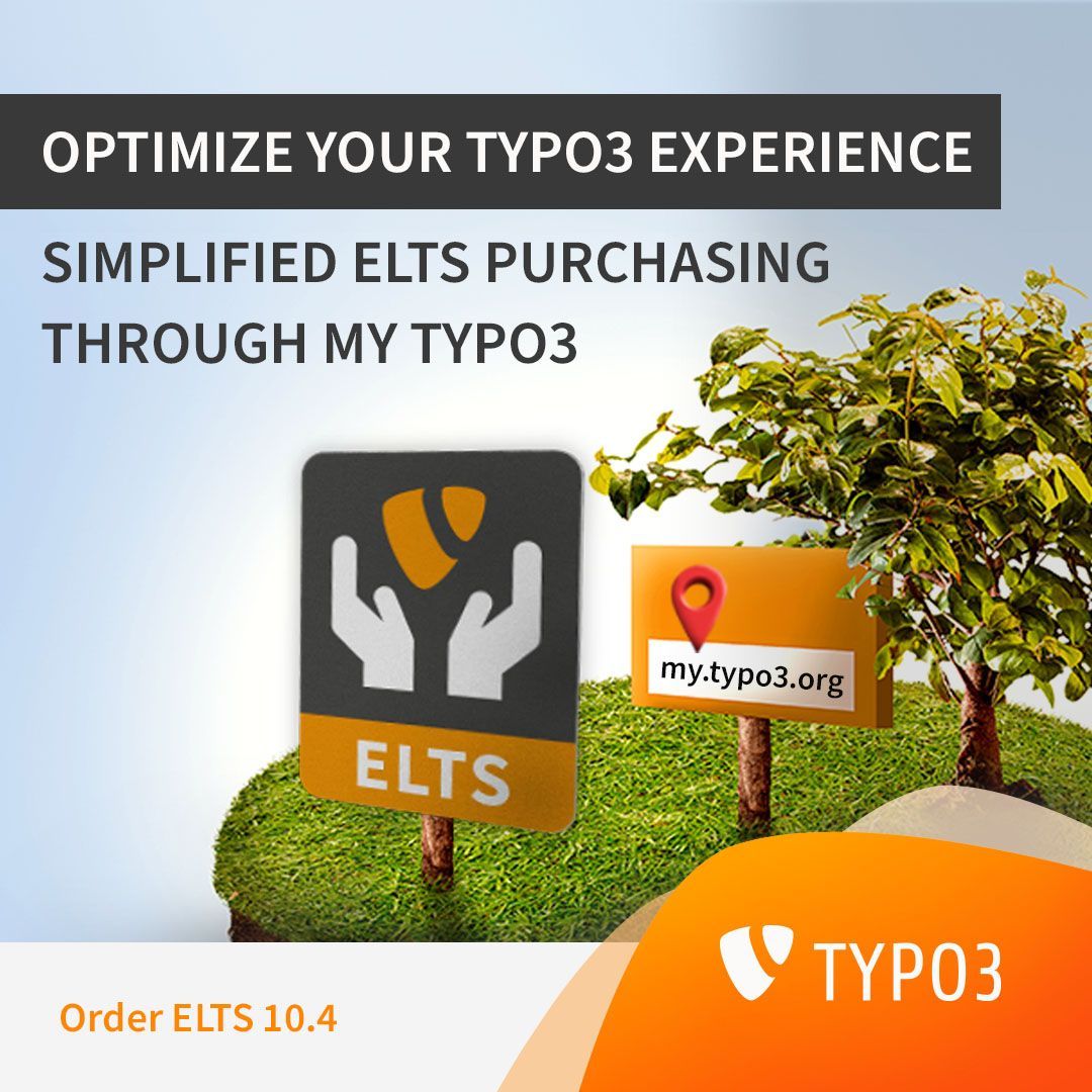 typo3's tweet image. We have improved our online purchase experience for our ELTS services. This allows us to centralize the entire process to ensure a smoother, more integrated experience.
For more info 👉 typo3.com/blog/simplifie…
#typo3 #opensource #opensourcecms #typo3cms #typo3community