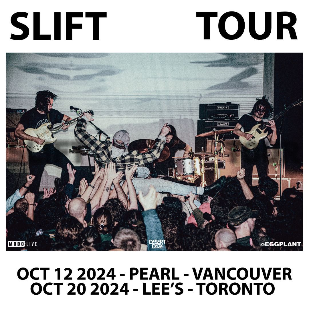 JUST ANNOUNCED✨ French rock band Slift are heading to Canada this fall🇨🇦 Tickets on-sale Friday, April 5th @ 10am local. found.ee/Slift-TOUR #slift #french #rock #band #yvrevents #yyzevents
