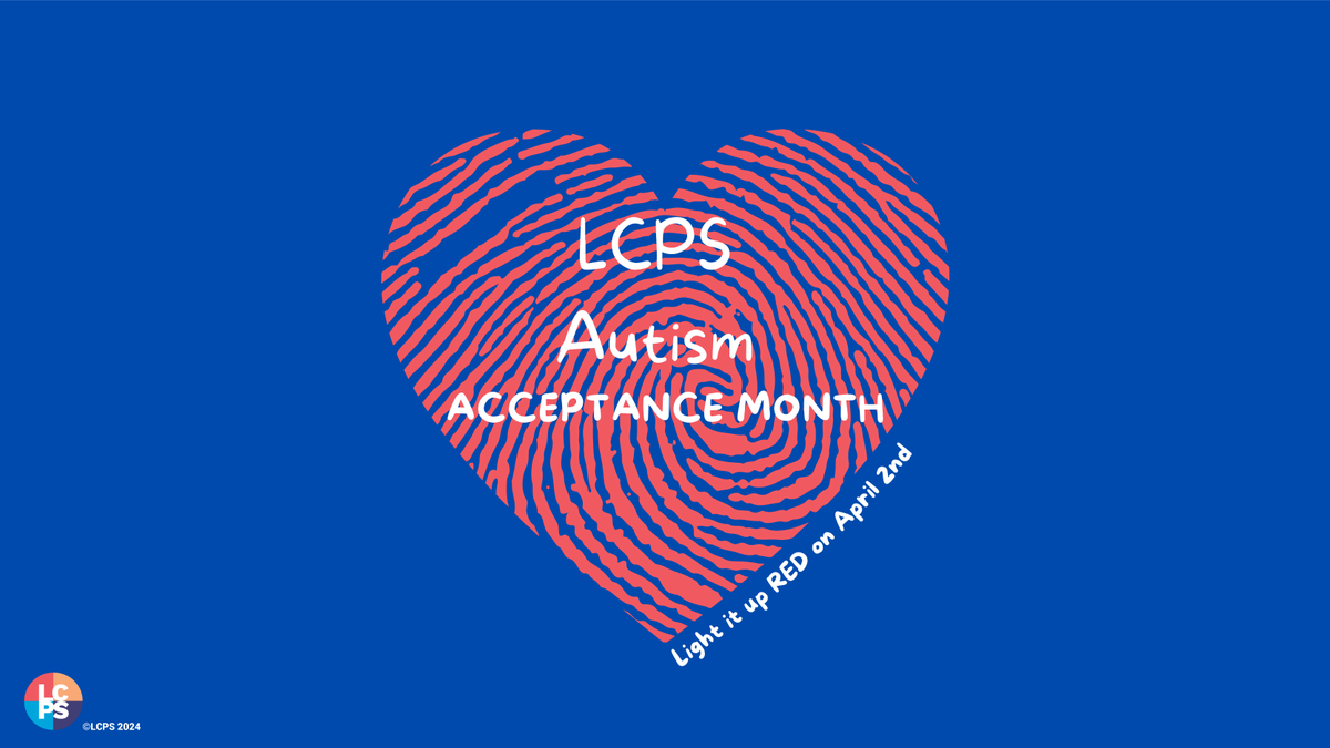 We celebrate Autism Acceptance Month in April to support LCPS students with autism and their families, and to support school-based efforts to provide special events promoting autism acceptance. #LCPSAutism24